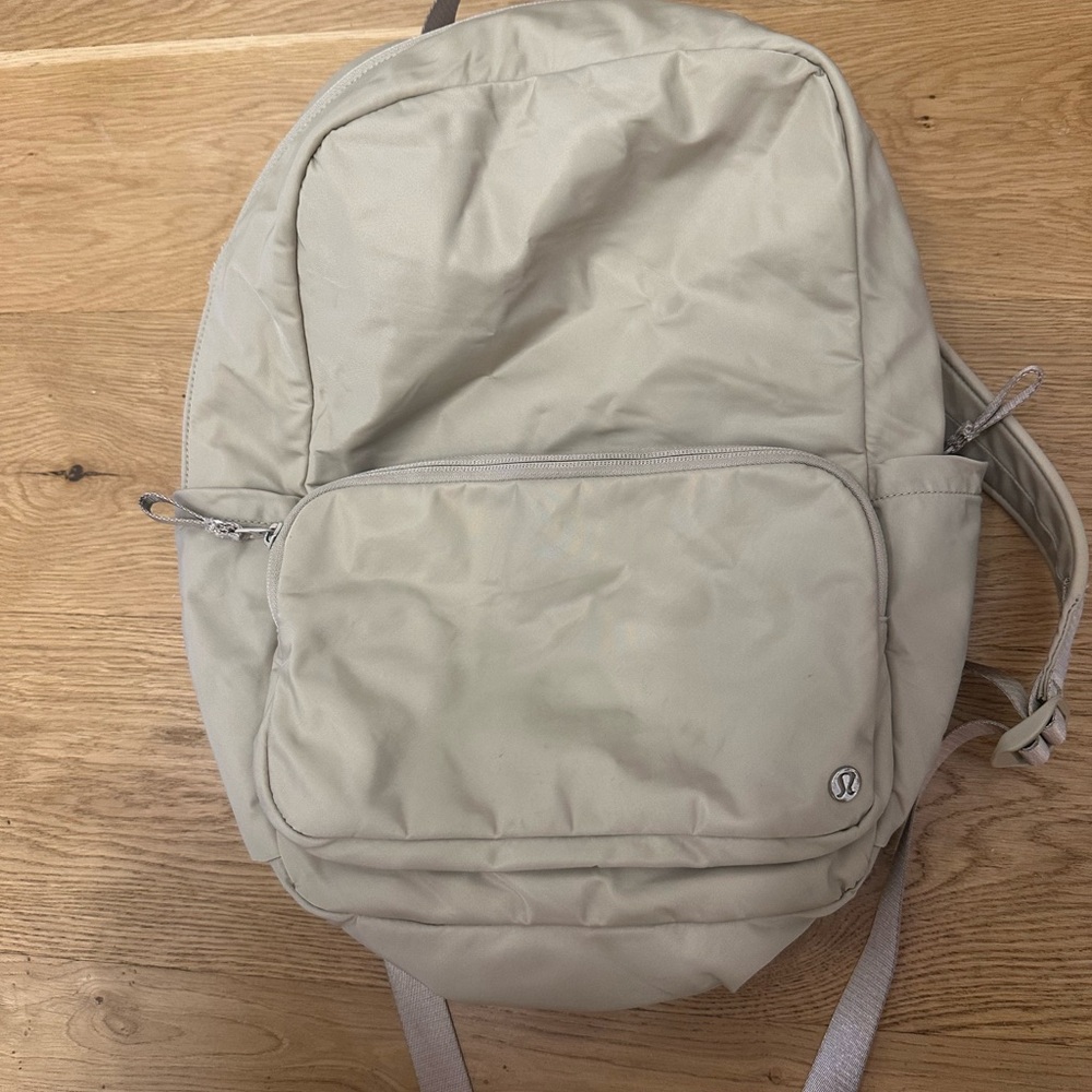 Lululemon Athletica Tan Backpack Classic Design